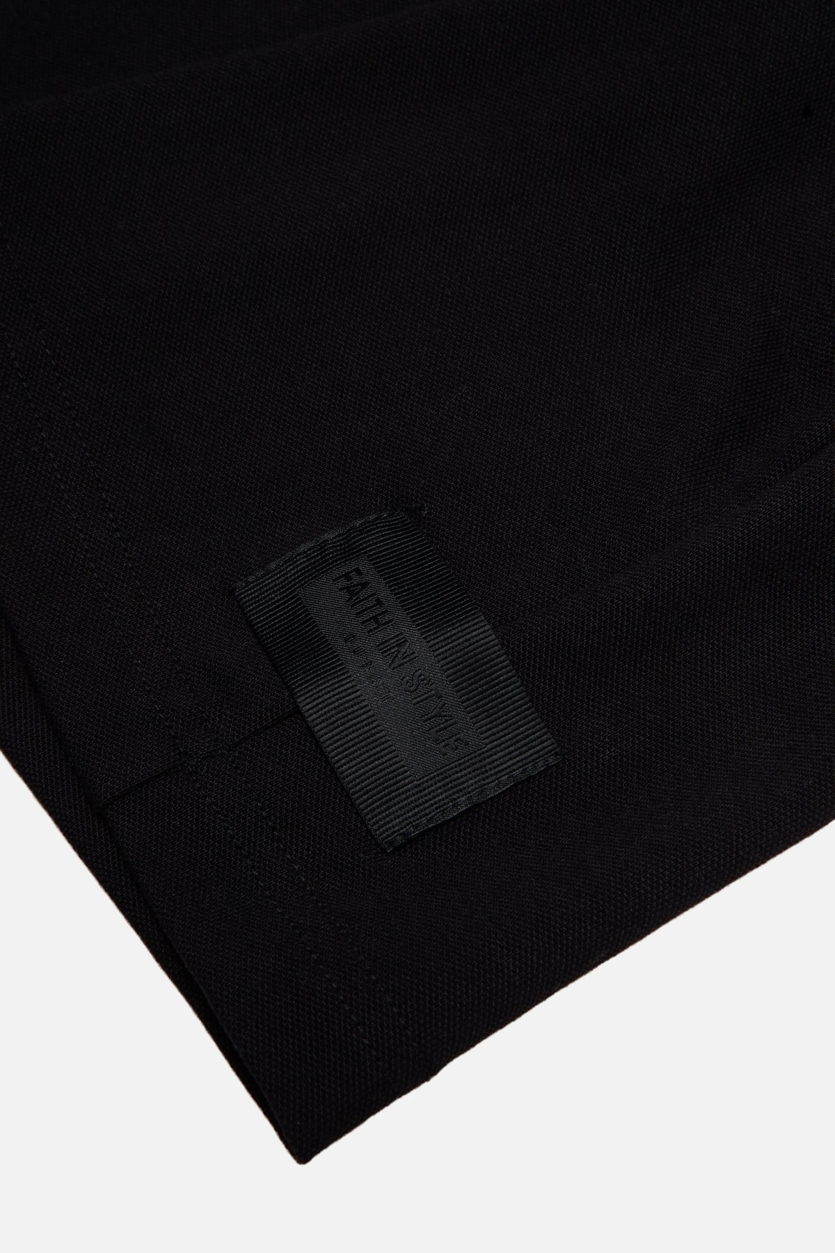 POLO MANGA CORTA COLOR NEGRO
