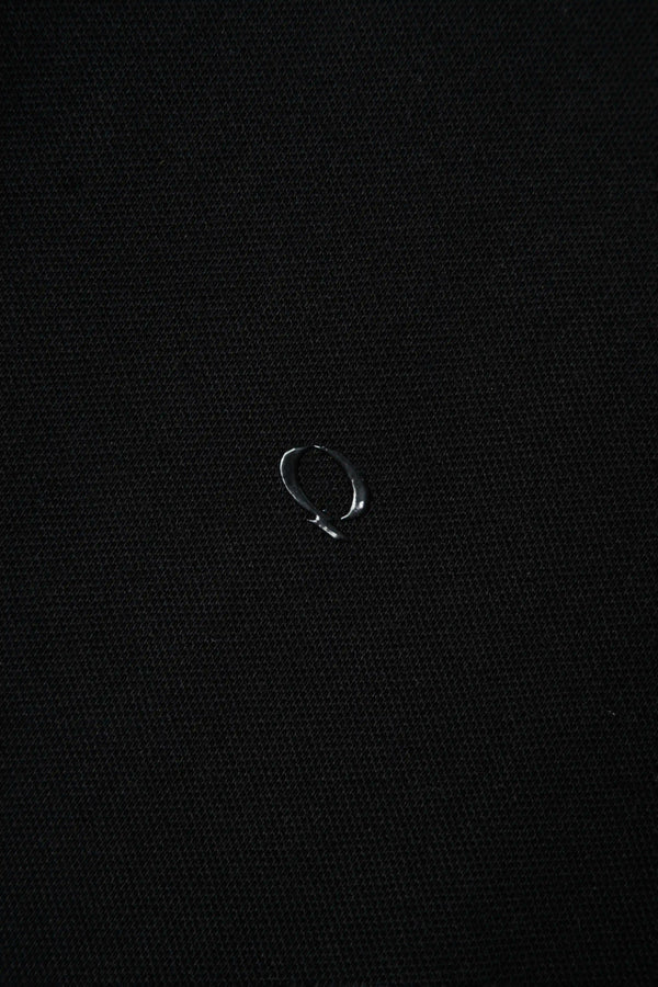 POLO MANGA CORTA COLOR NEGRO