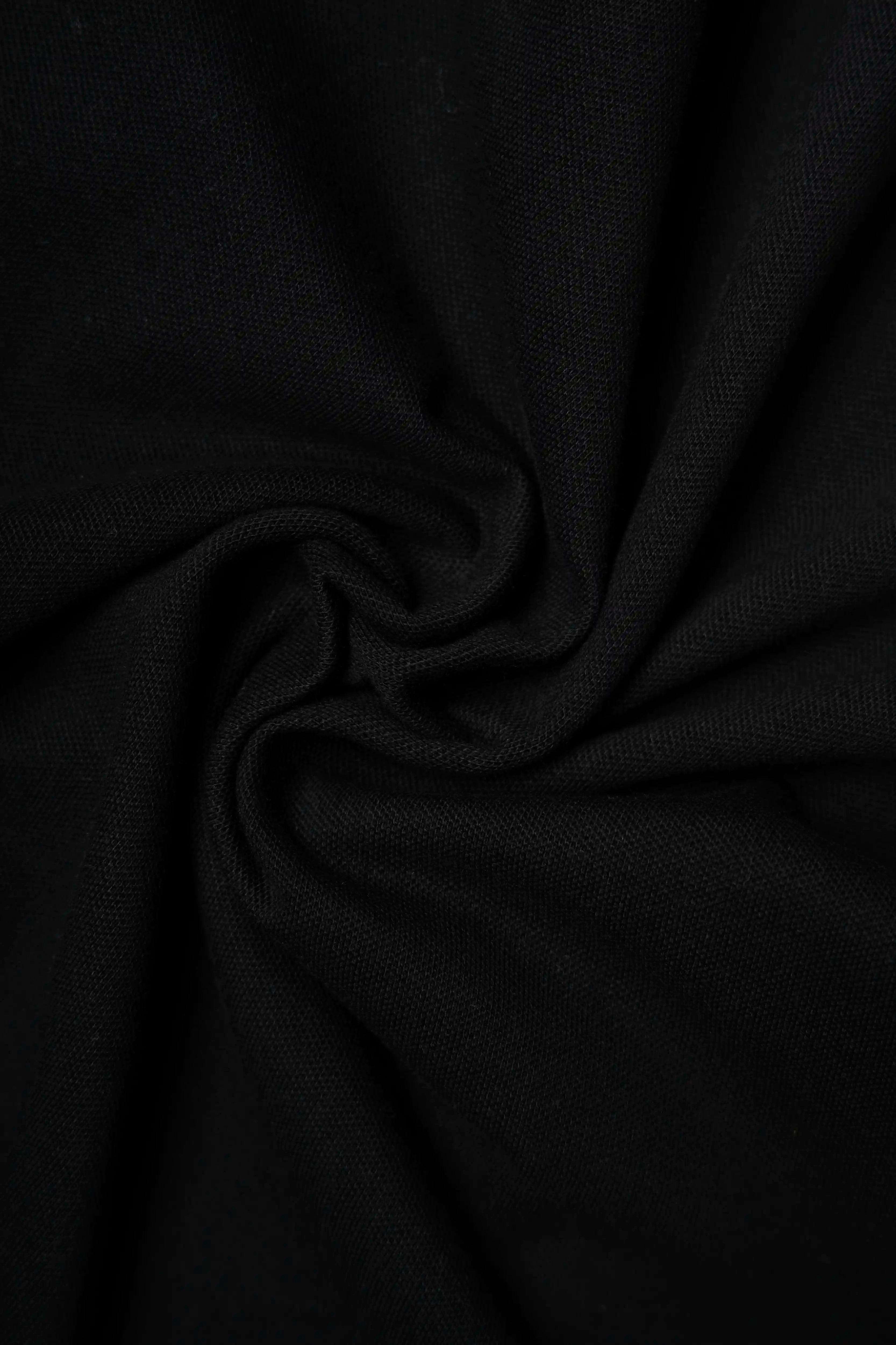 POLO MANGA CORTA COLOR NEGRO