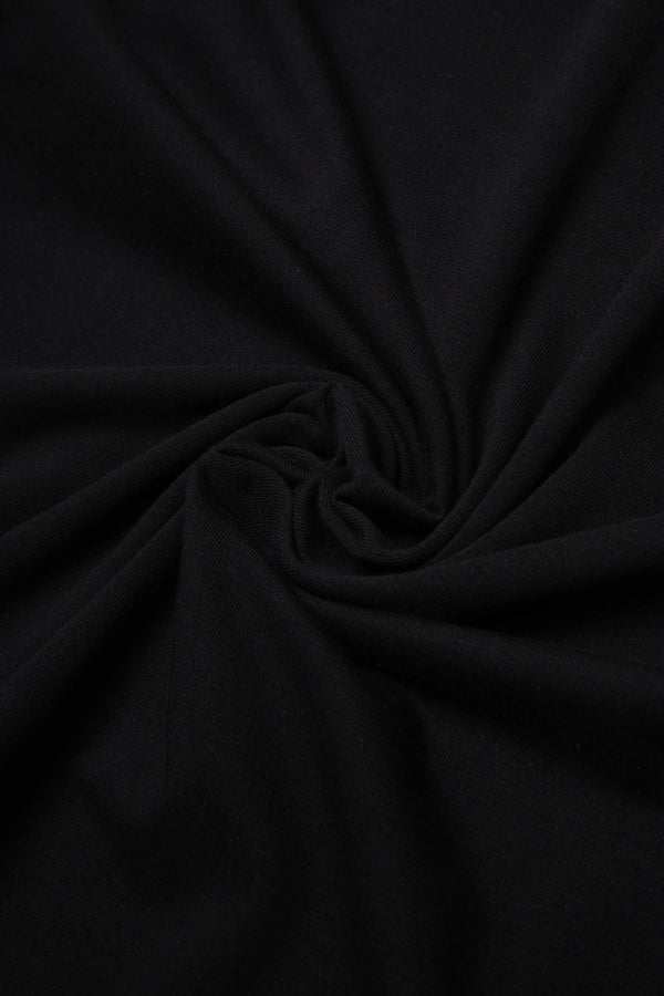 POLO MANGA CORTA COLOR NEGRO