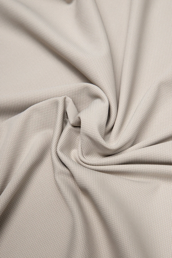 POLO MANGA CORTA COLOR WHITECAP GRAY