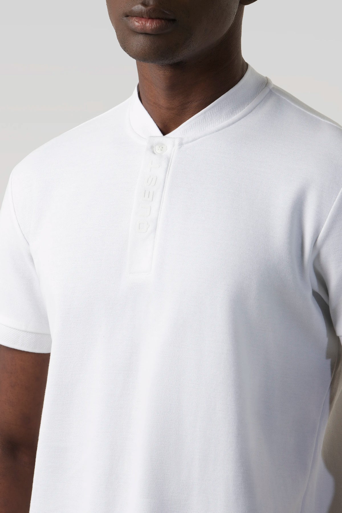 POLO MANGA CORTA COLOR BLANCO