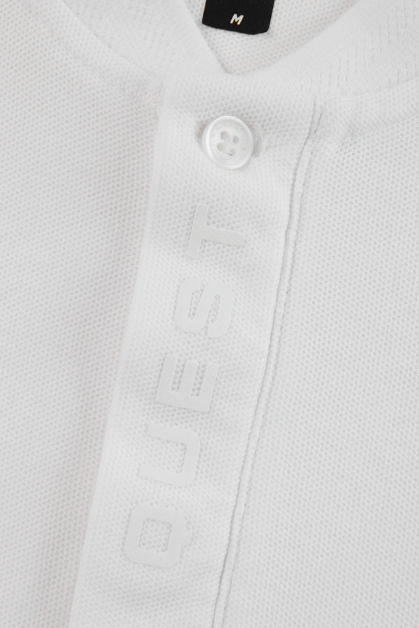 POLO MANGA CORTA COLOR BLANCO