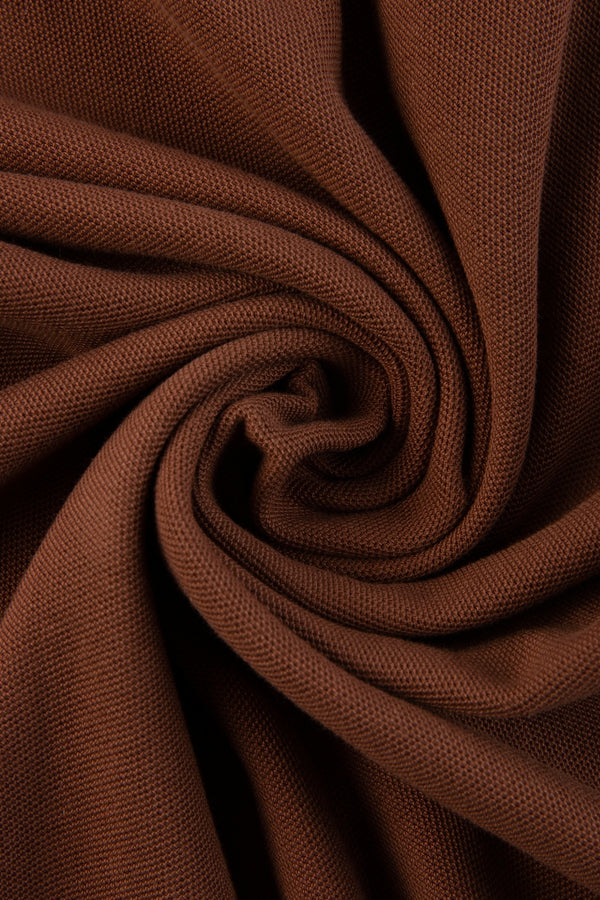 POLO MANGA CORTA COLOR BRUNETTE