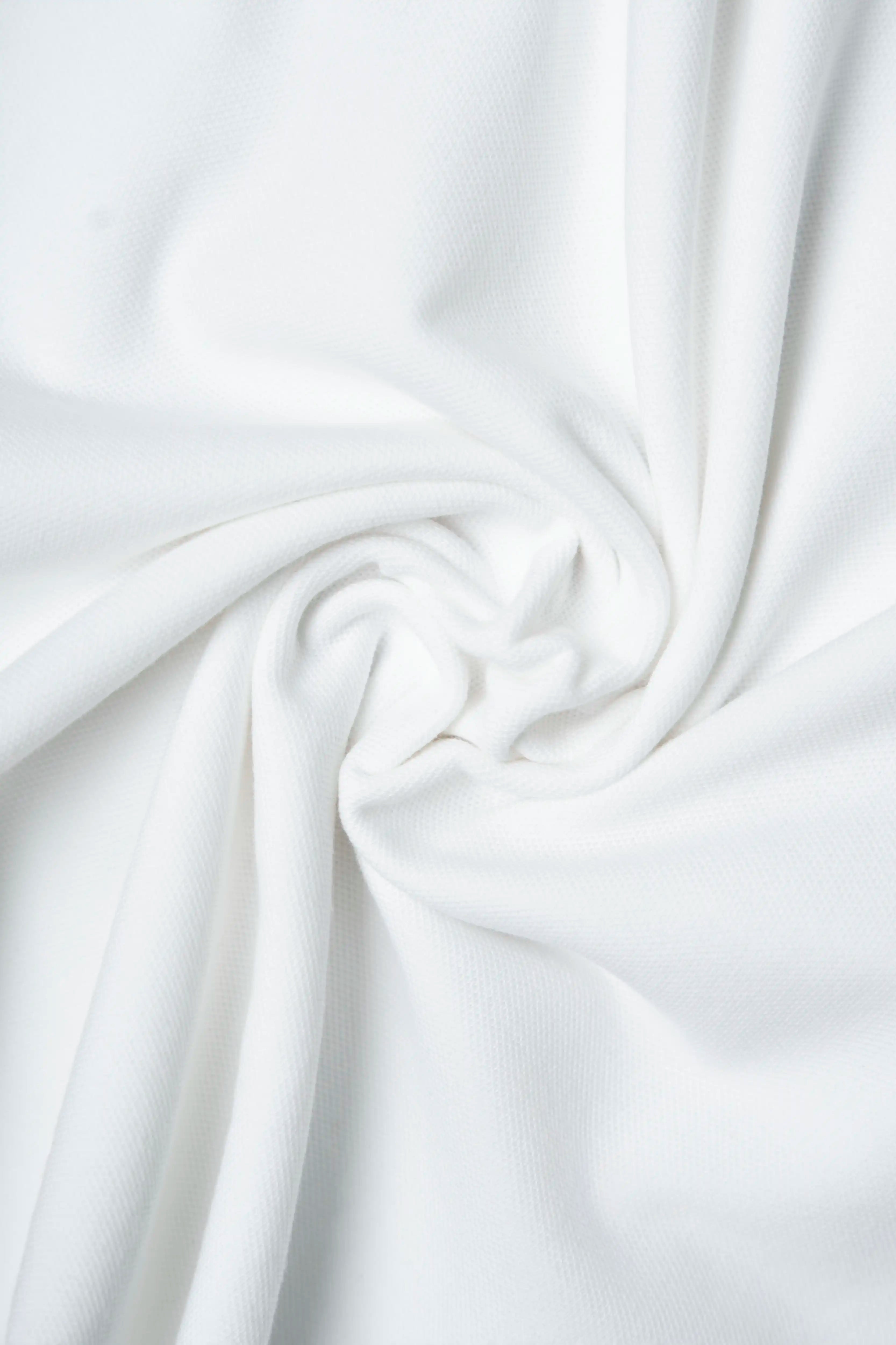 POLO MANGA CORTA COLOR BLANCO BLANCO