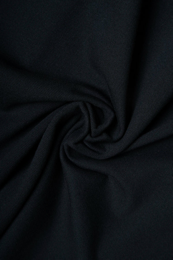 POLO MANGA CORTA COLOR NEGRO