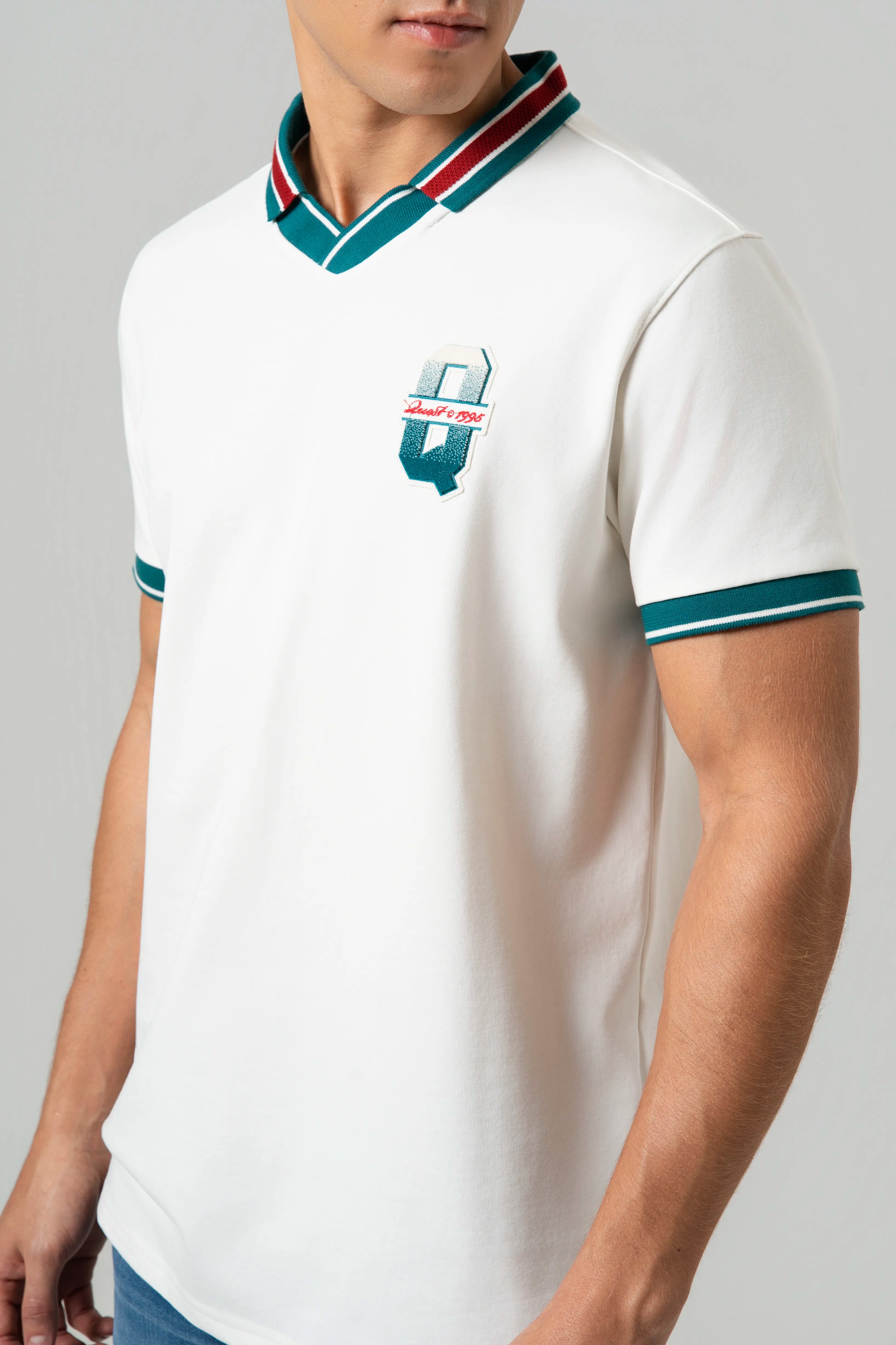 POLO MANGA CORTA COLOR IVORY