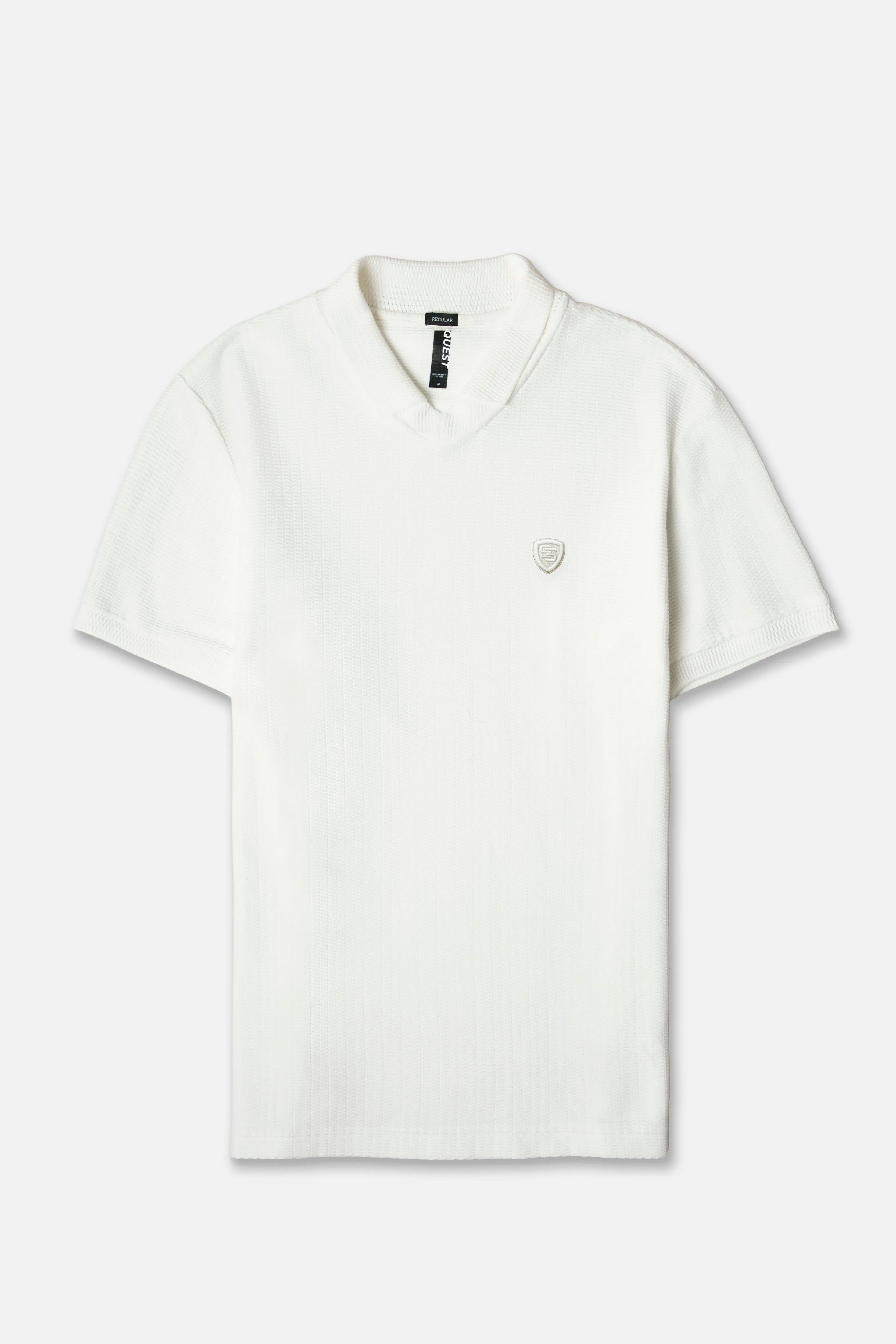 POLO MANGA CORTA COLOR IVORY
