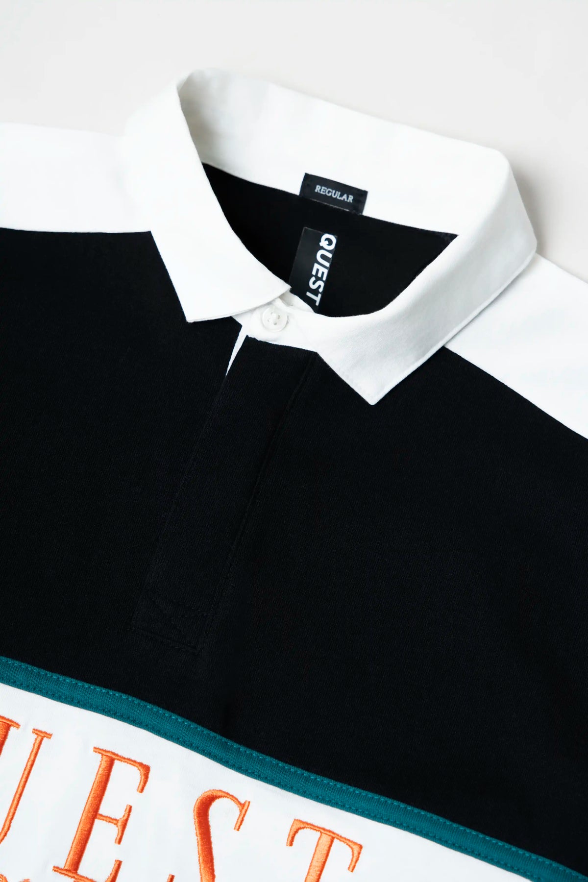 POLO MANGA LARGA COLOR NEGRO