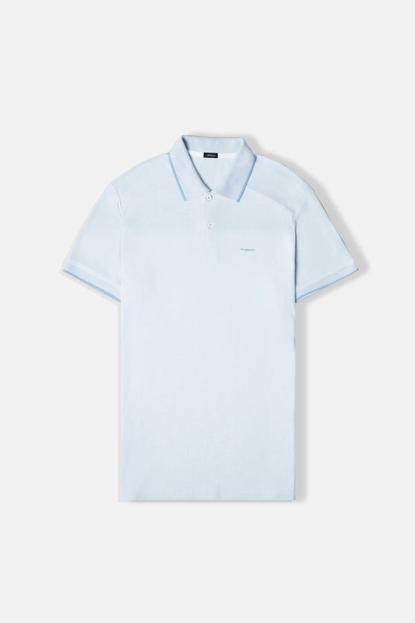 POLO MANGA CORTA COLOR BABY BLUE