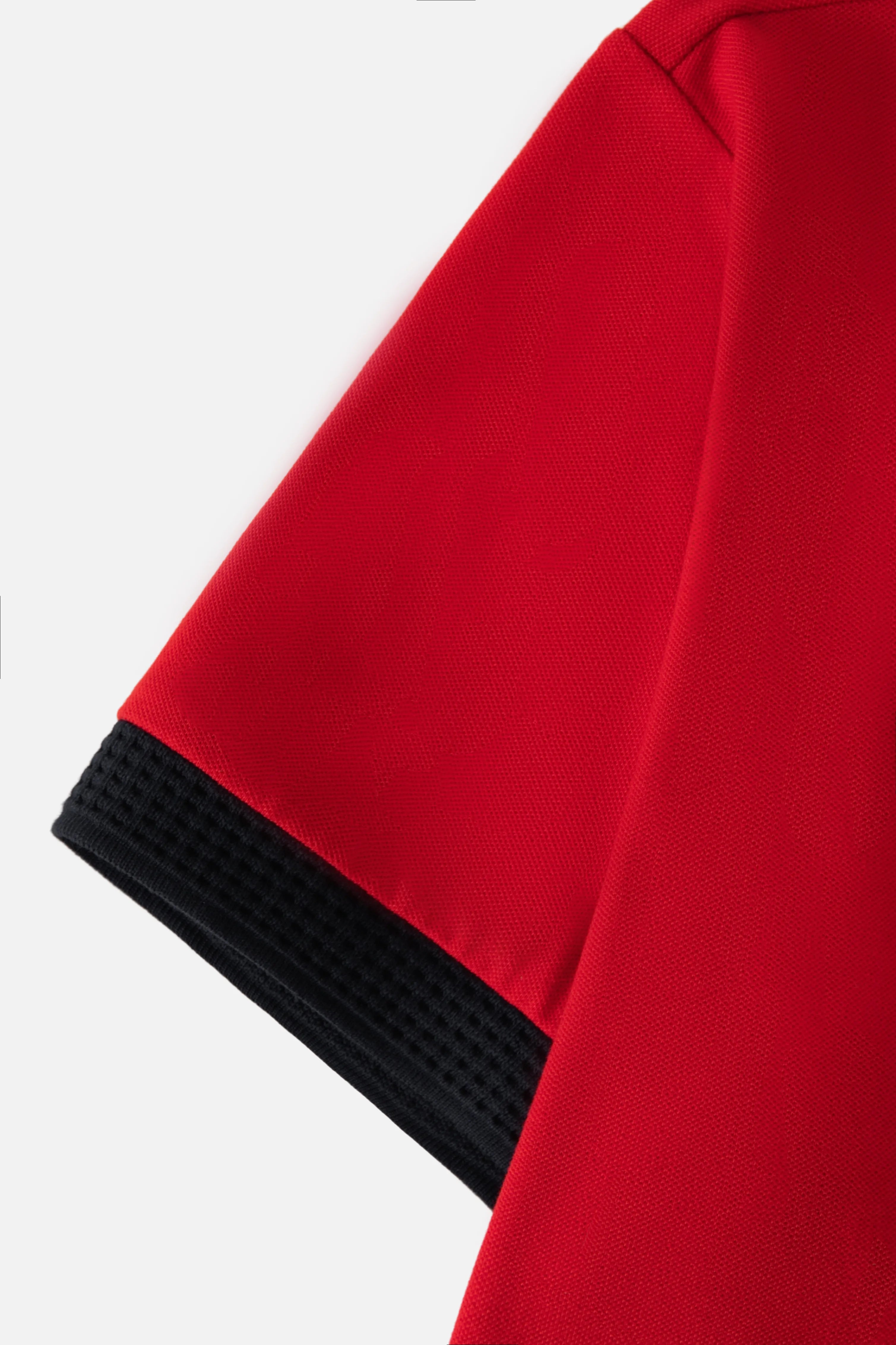 POLO ESPAÑA MANGA CORTA COLOR ROJO