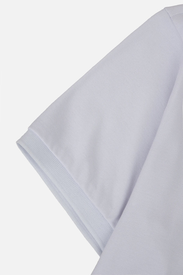 POLO COLOMBIA MANGA CORTA COLOR BLANCO OPTICO COLOMBIA