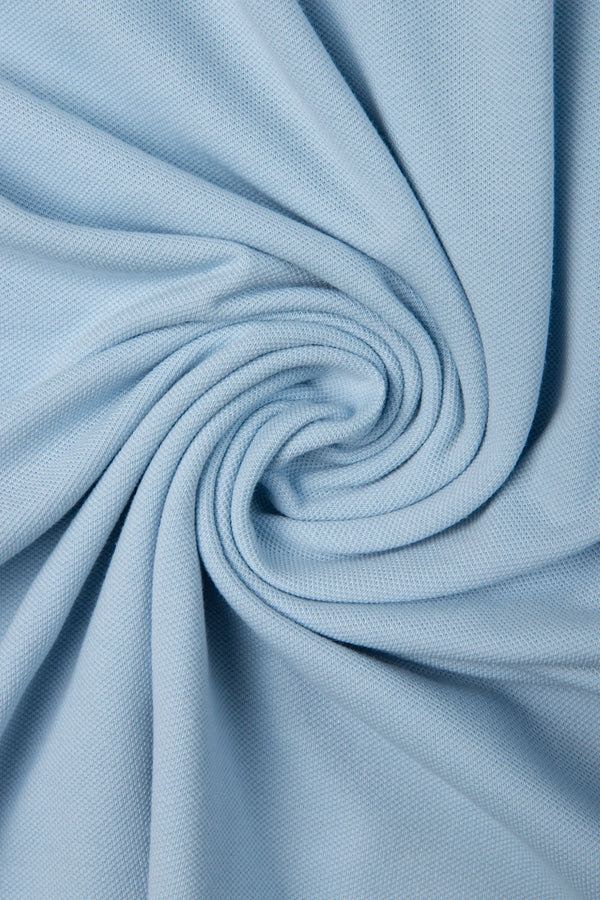 POLO ARGENTINA MANGA CORTA COLOR AZUL CHAMBRAY