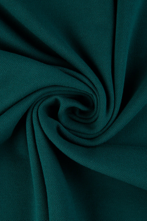 POLO MANGA CORTA COLOR VERDE TEAL