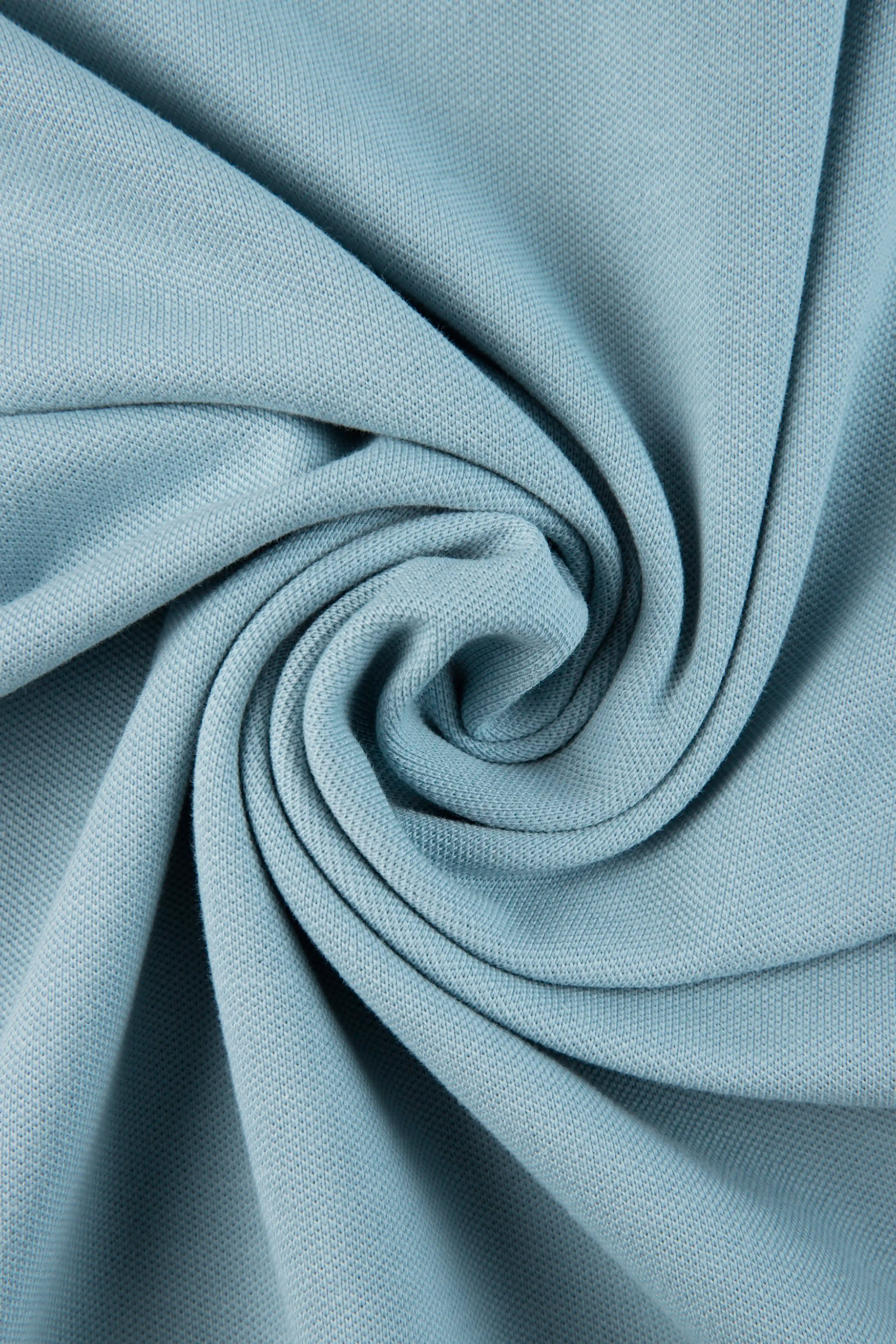 POLO MANGA CORTA COLOR AZUL GLACIAR