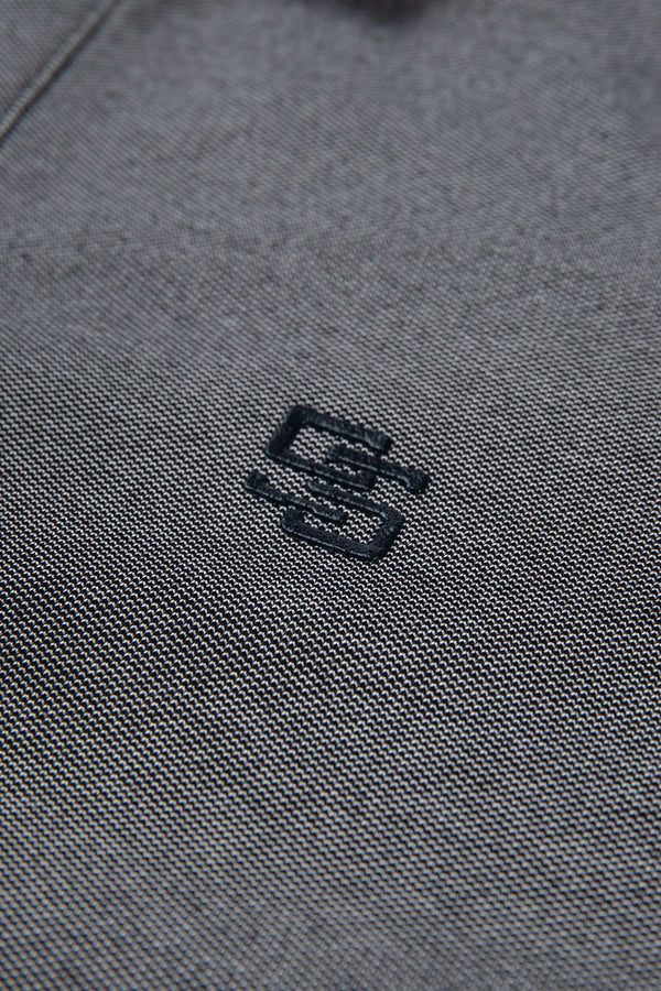 POLO MANGA CORTA COLOR NEGRO