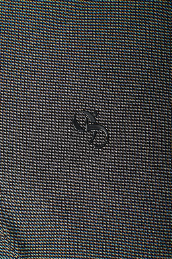 POLO MANGA CORTA COLOR NEGRO