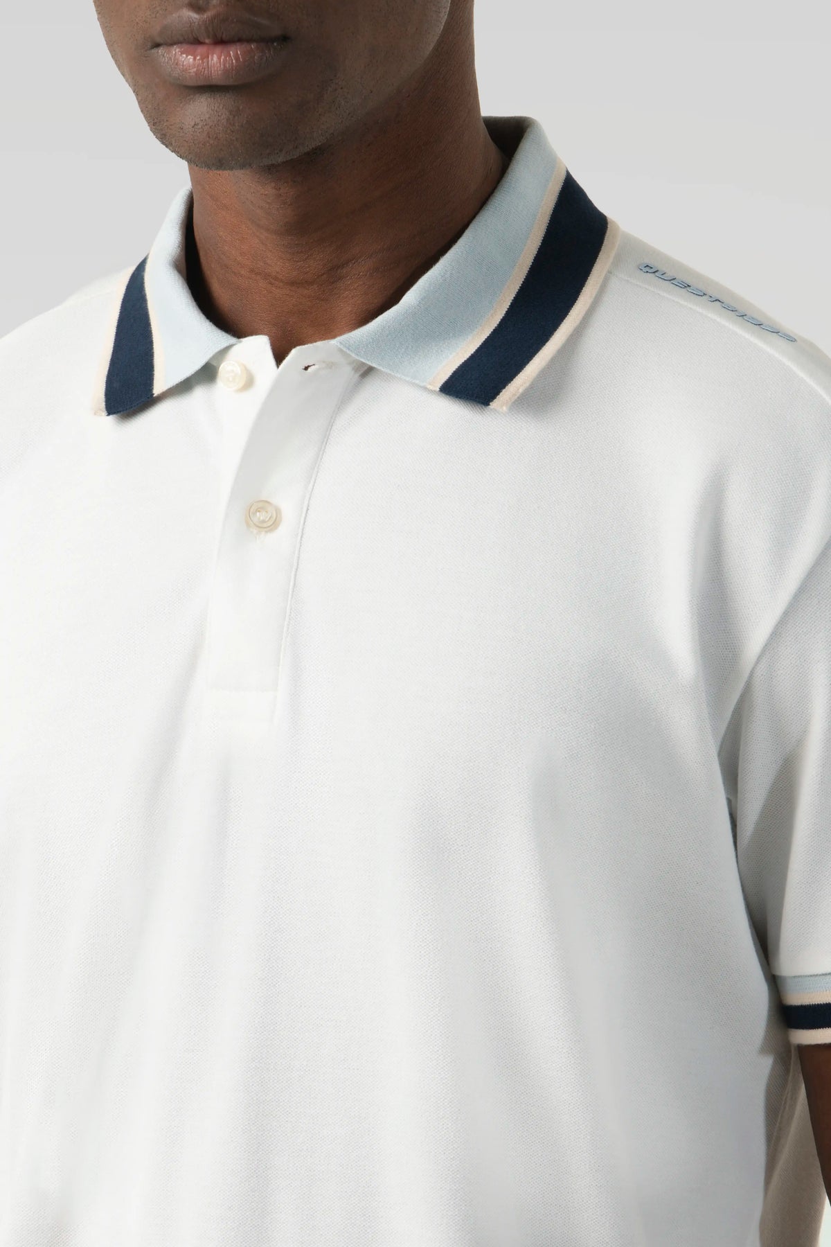 POLO MANGA CORTA COLOR IVORY