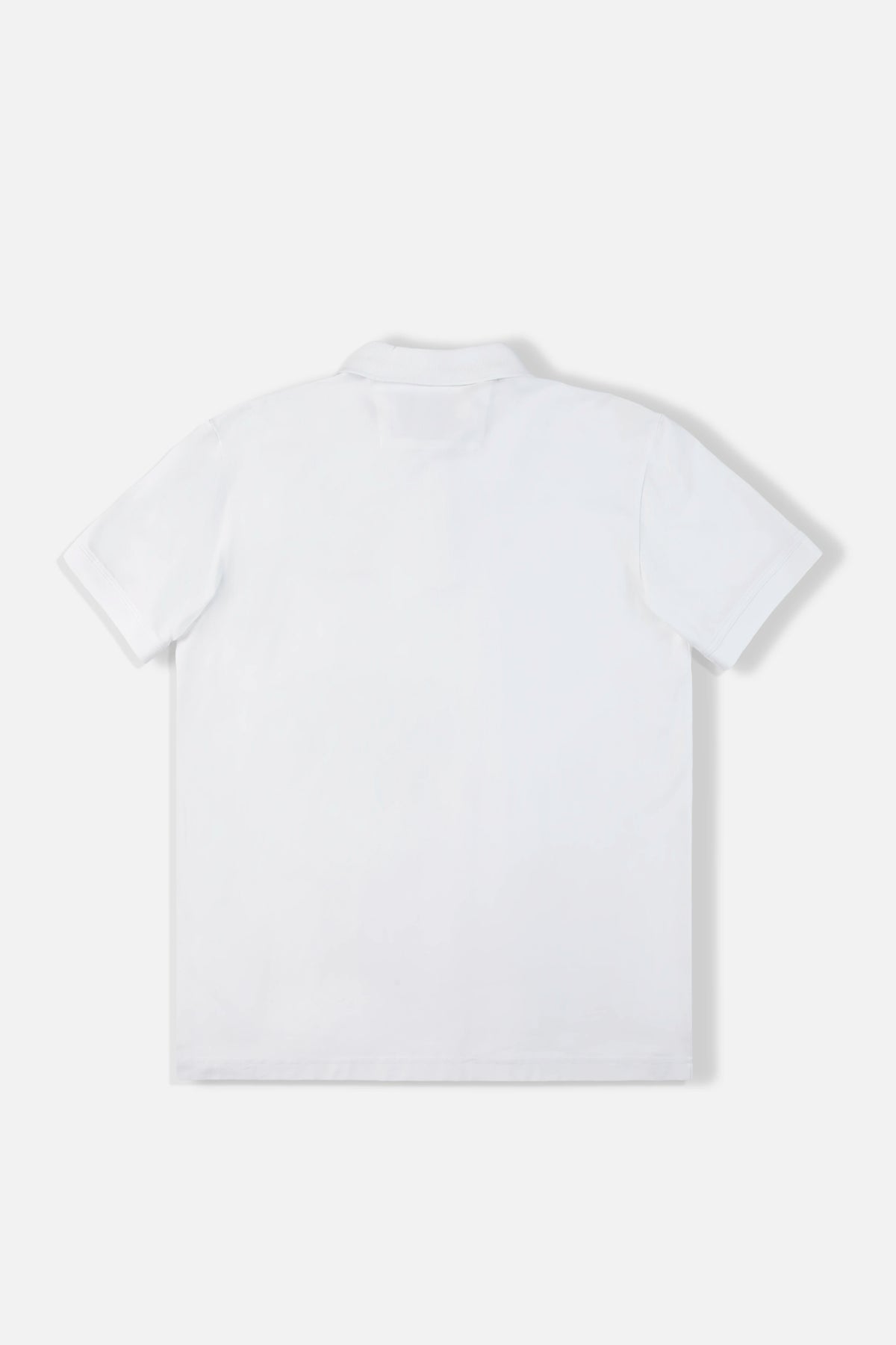 POLO MANGA CORTA COLOR BLANCO BLANCO