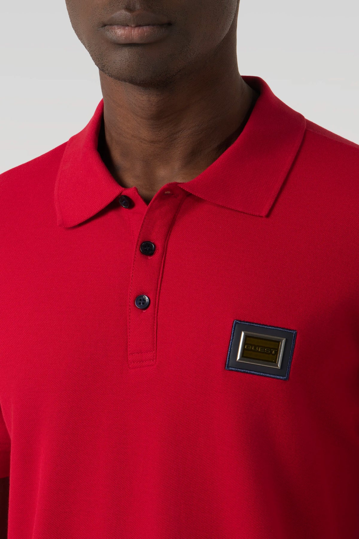 POLO MANGA CORTA COLOR ROJO