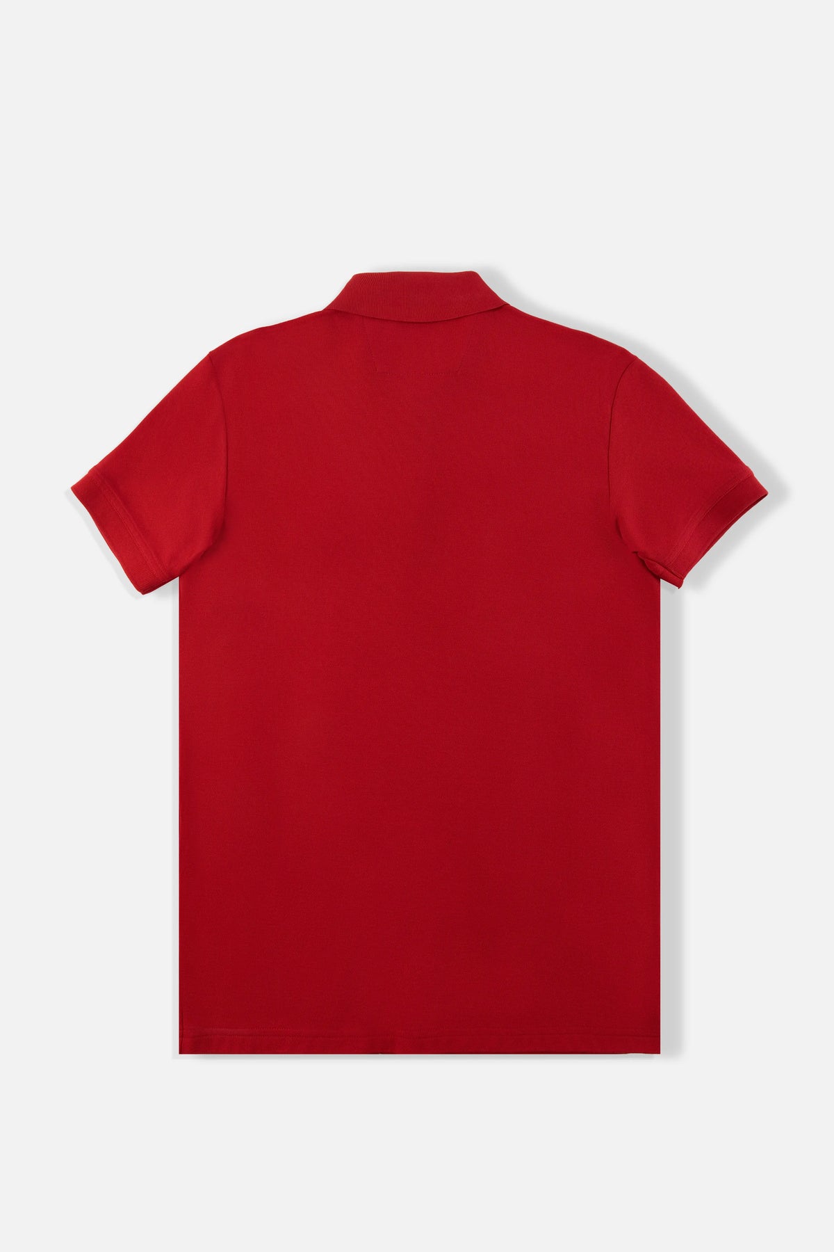 POLO MANGA CORTA COLOR ROJO