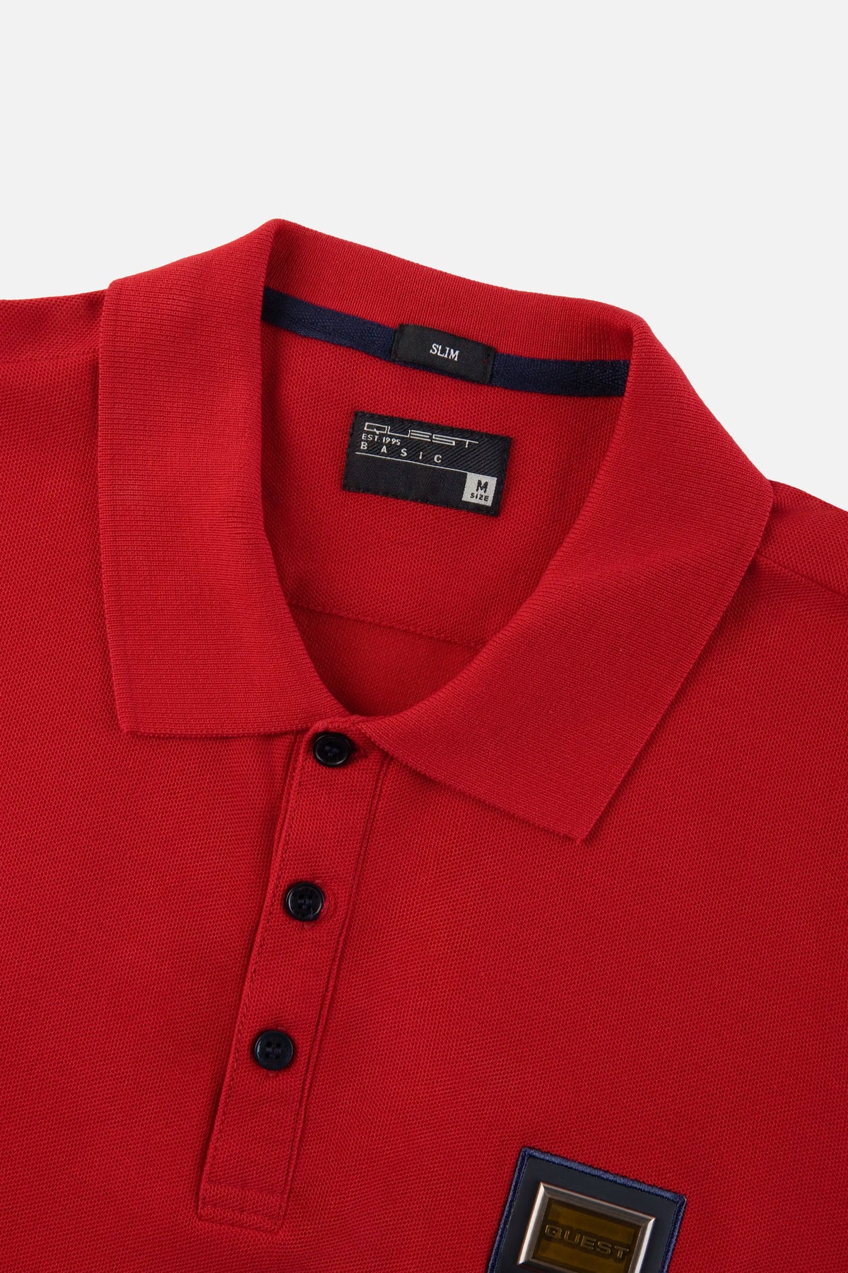 POLO MANGA CORTA COLOR ROJO