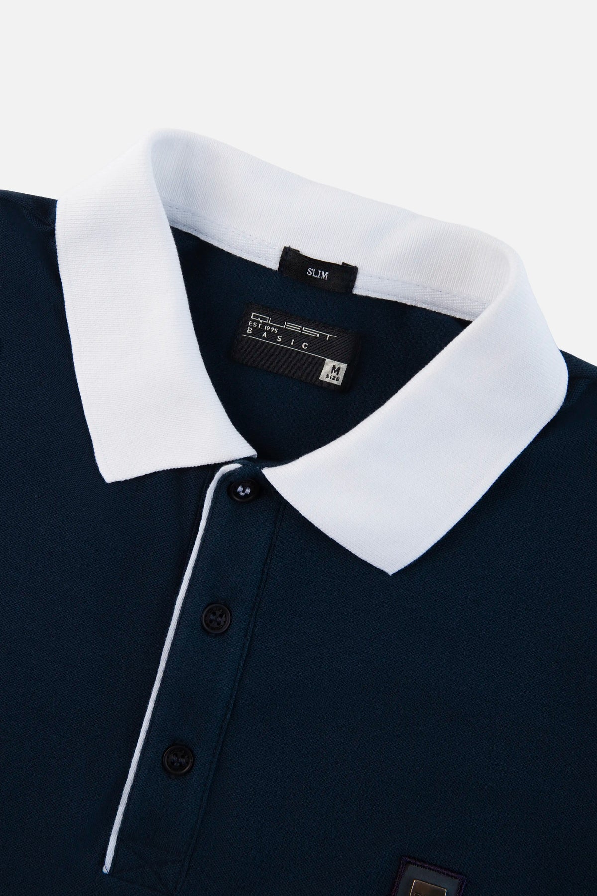 POLO MANGA CORTA COLOR AZUL OSCURO