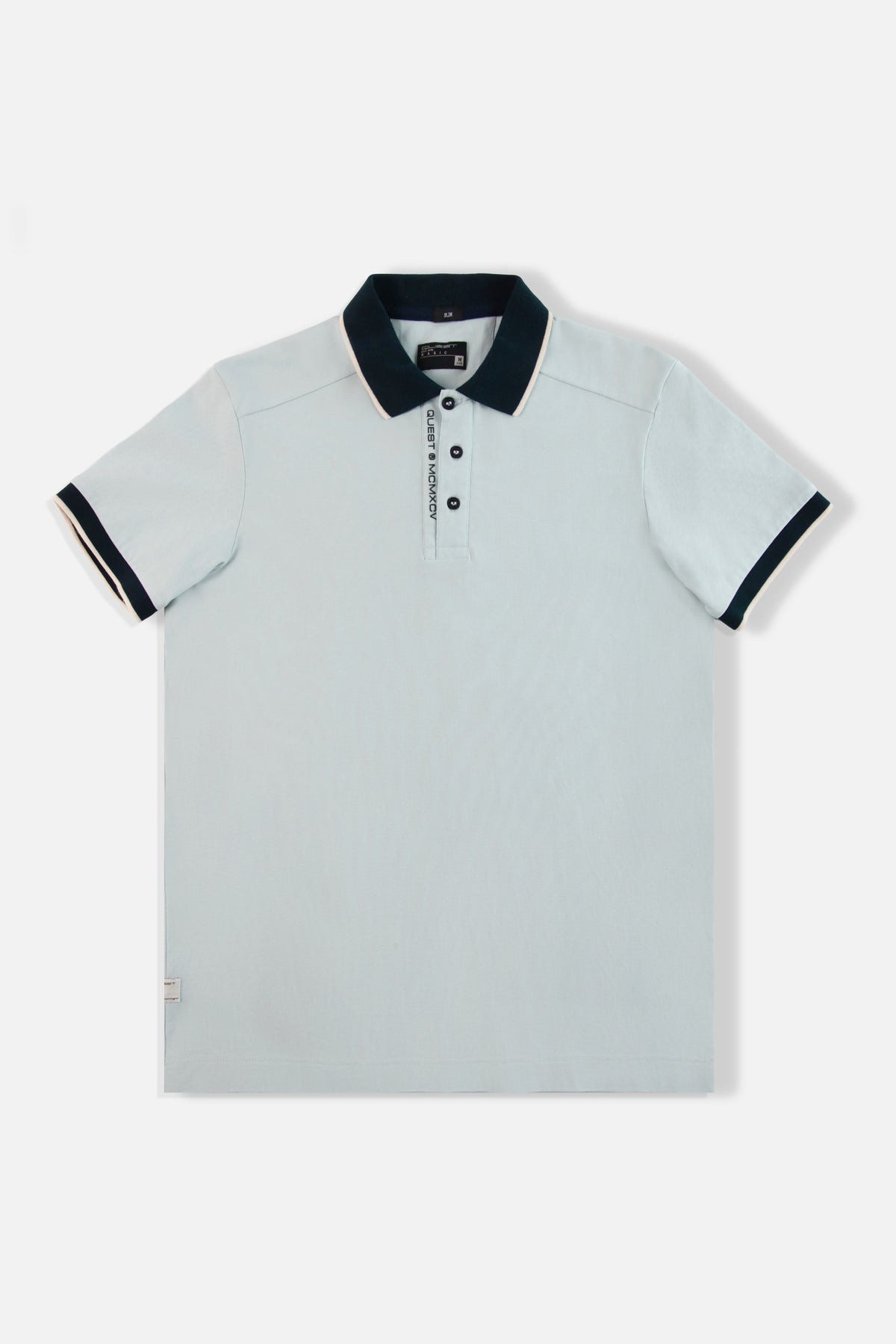 POLO MANGA CORTA COLOR BABY BLUE