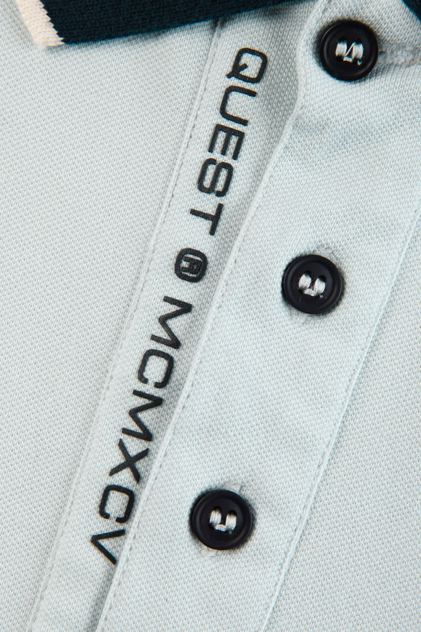 POLO MANGA CORTA COLOR BABY BLUE