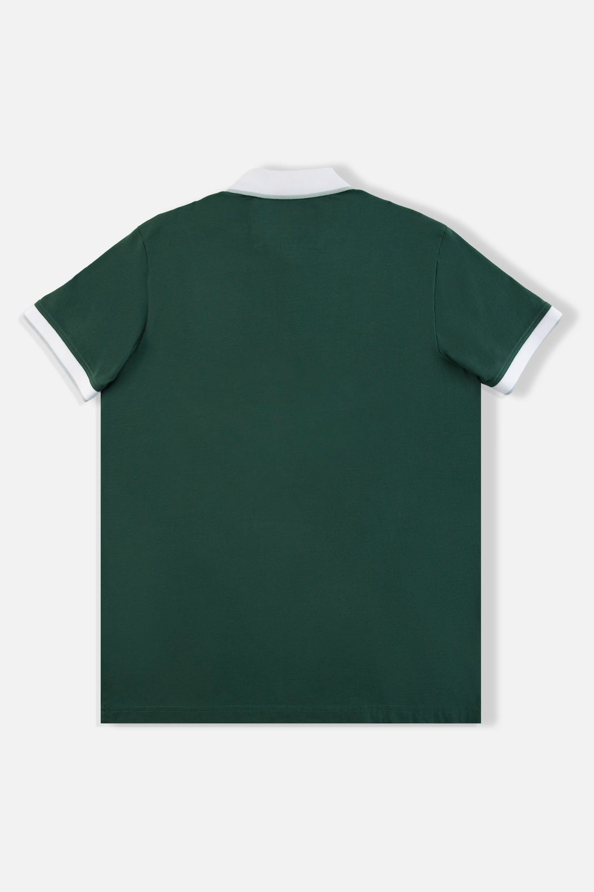 POLO MANGA CORTA COLOR VERDE MONTAÑA