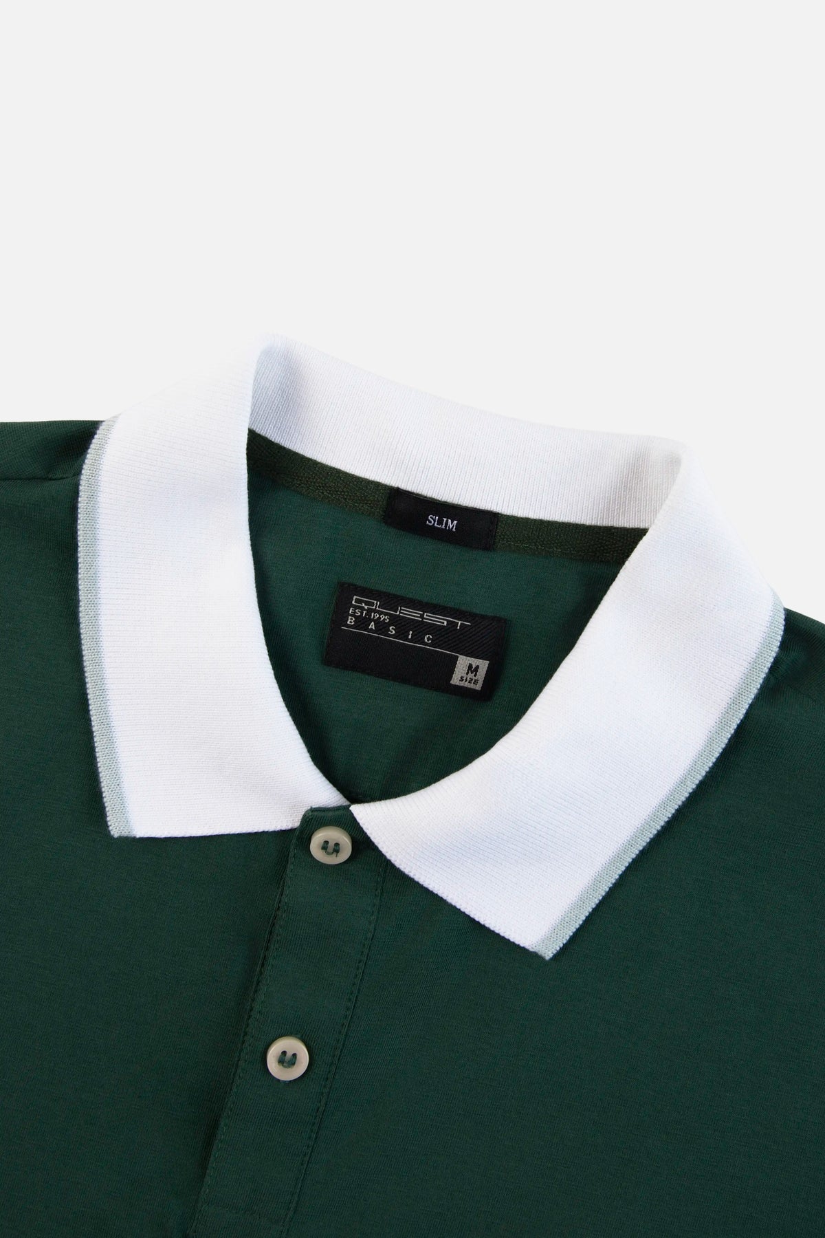 POLO MANGA CORTA COLOR VERDE MONTAÑA