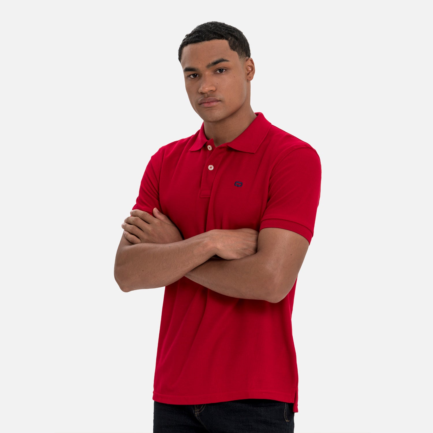 POLO SLIM COLOR ROJO