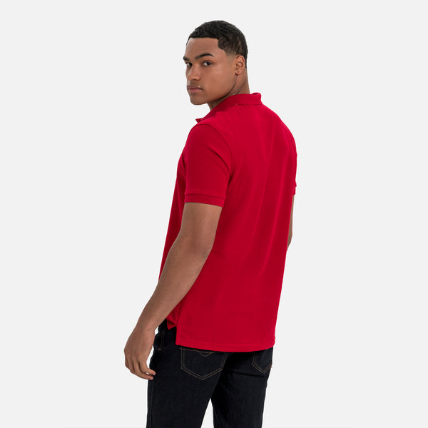 POLO SLIM COLOR ROJO
