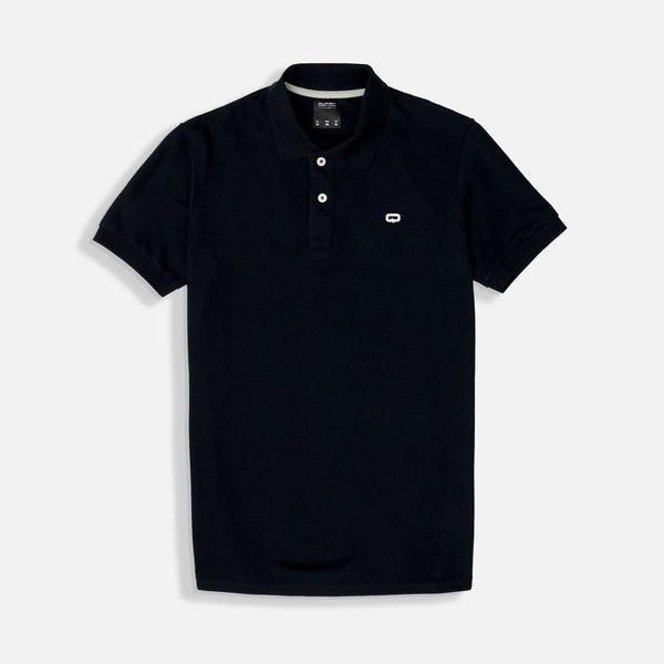 POLO SLIM COLOR AZUL OSCURO