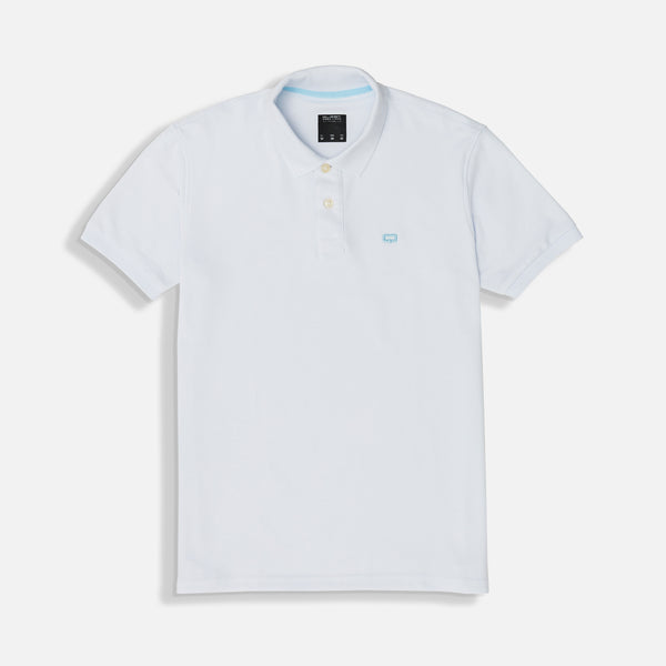 POLO SLIM COLOR BLANCO OPTICO