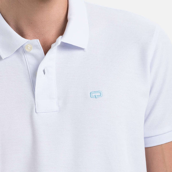 POLO SLIM COLOR BLANCO OPTICO