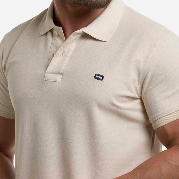 POLO SLIM COLOR AVENA