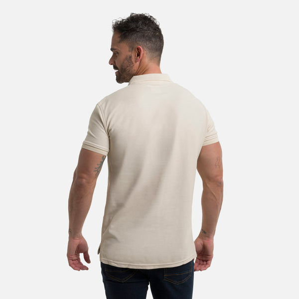 POLO SLIM COLOR AVENA