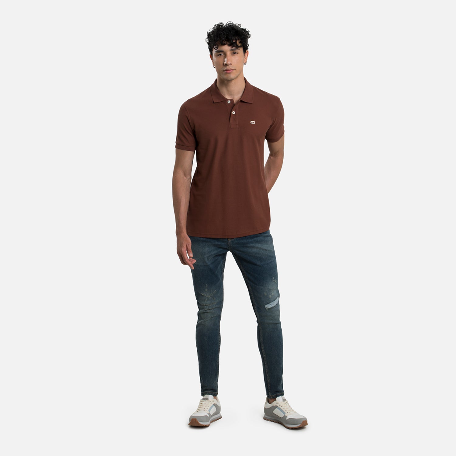 POLO SLIM COLOR BRUNETTE