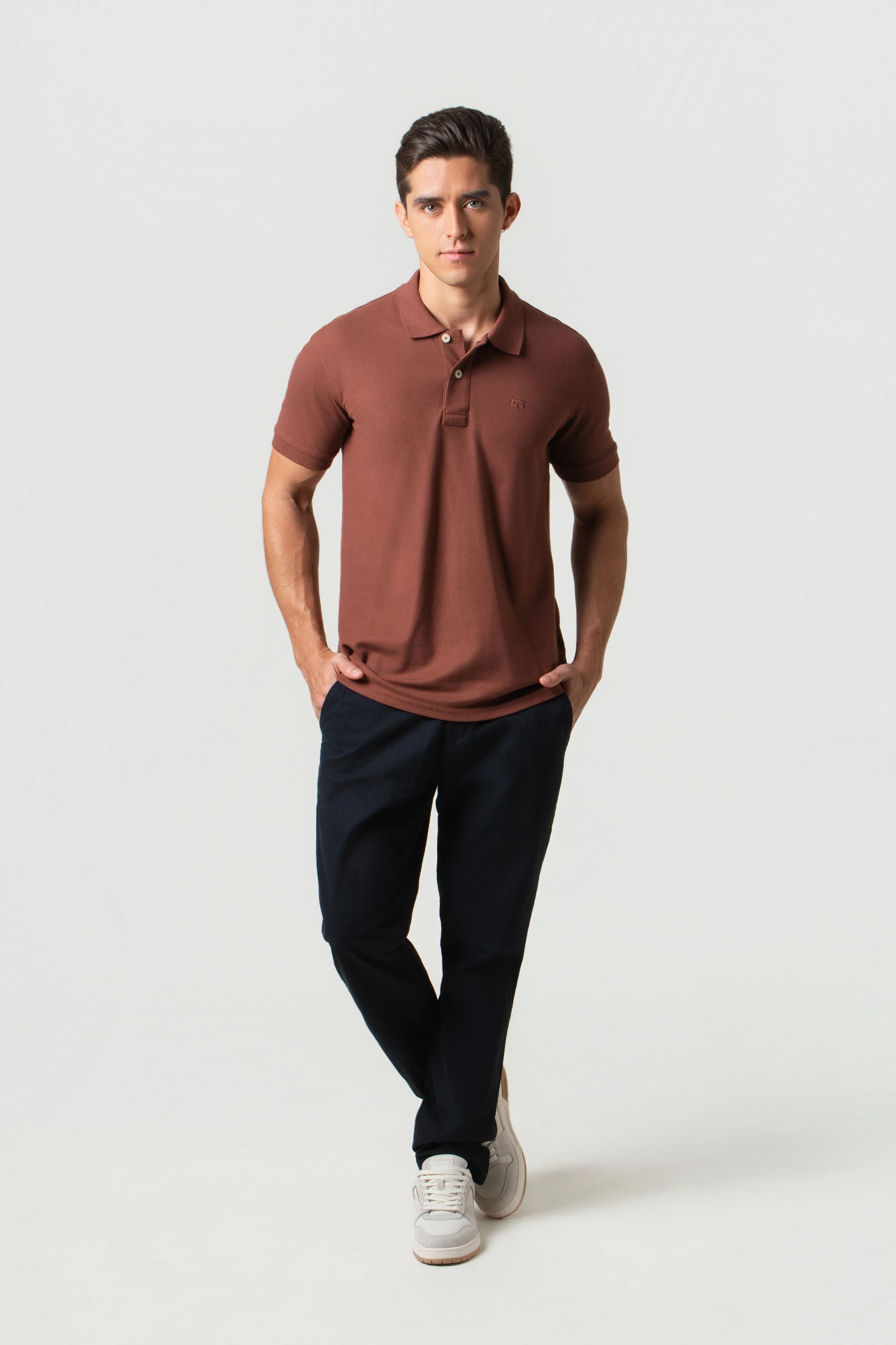 POLO SLIM COLOR BRUNETTE