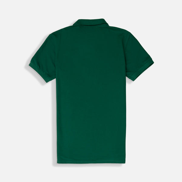 POLO SLIM COLOR VERDE PRADERA