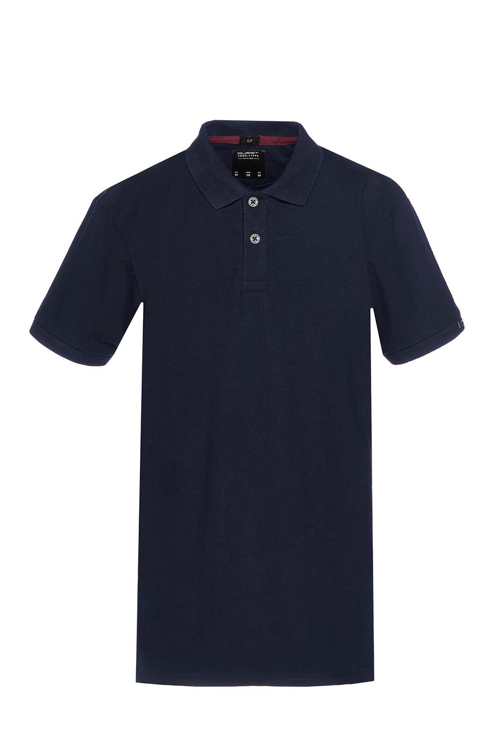 POLO SLIM COLOR AZUL OSCURO