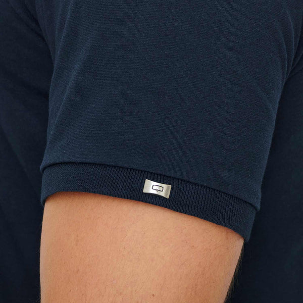 POLO SLIM COLOR AZUL OSCURO