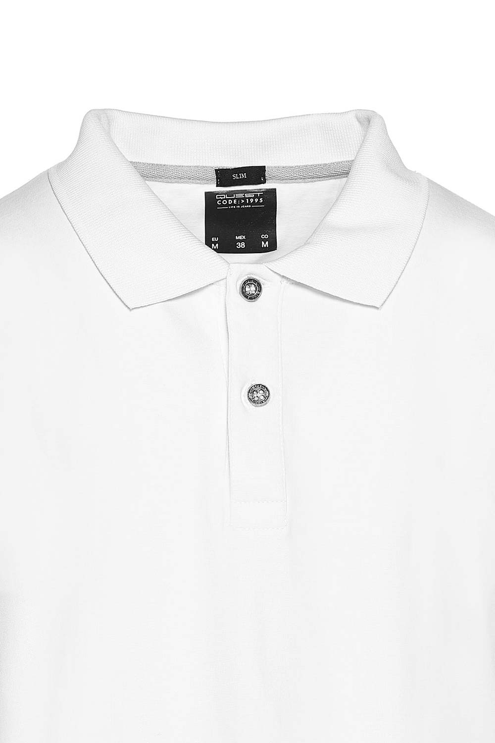 POLO SLIM COLOR BLANCO OPTICO