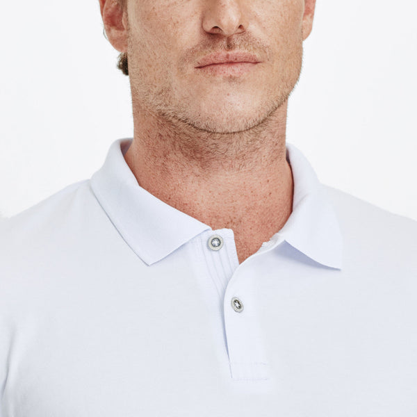 POLO SLIM COLOR BLANCO OPTICO