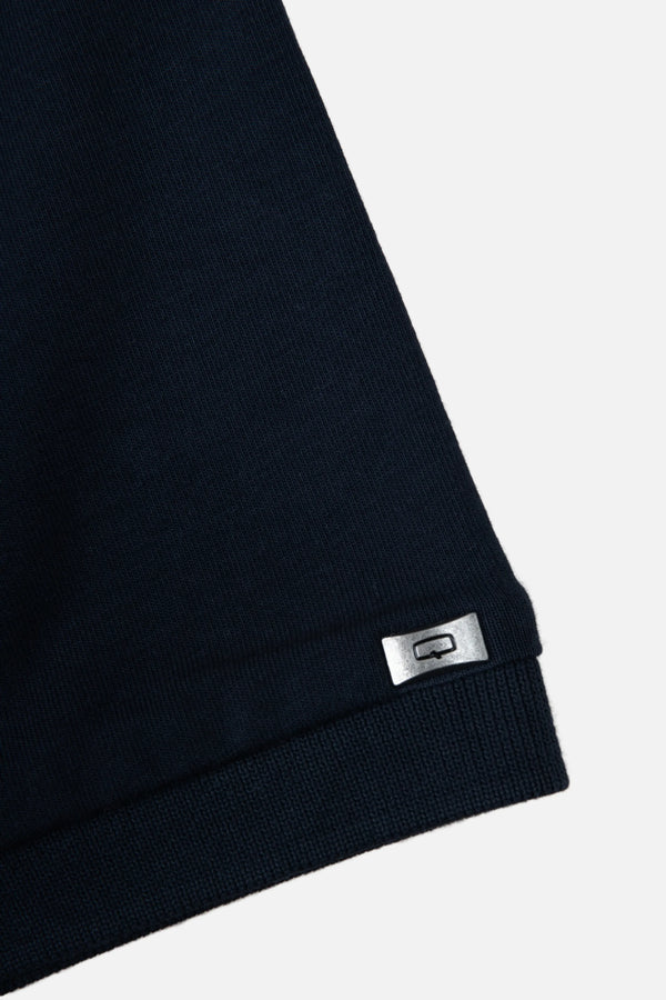 POLO MANGA CORTA COLOR AZUL OSCURO