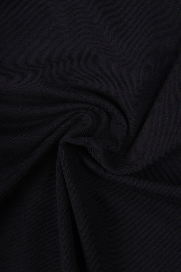 POLO MANGA CORTA COLOR NEGRO