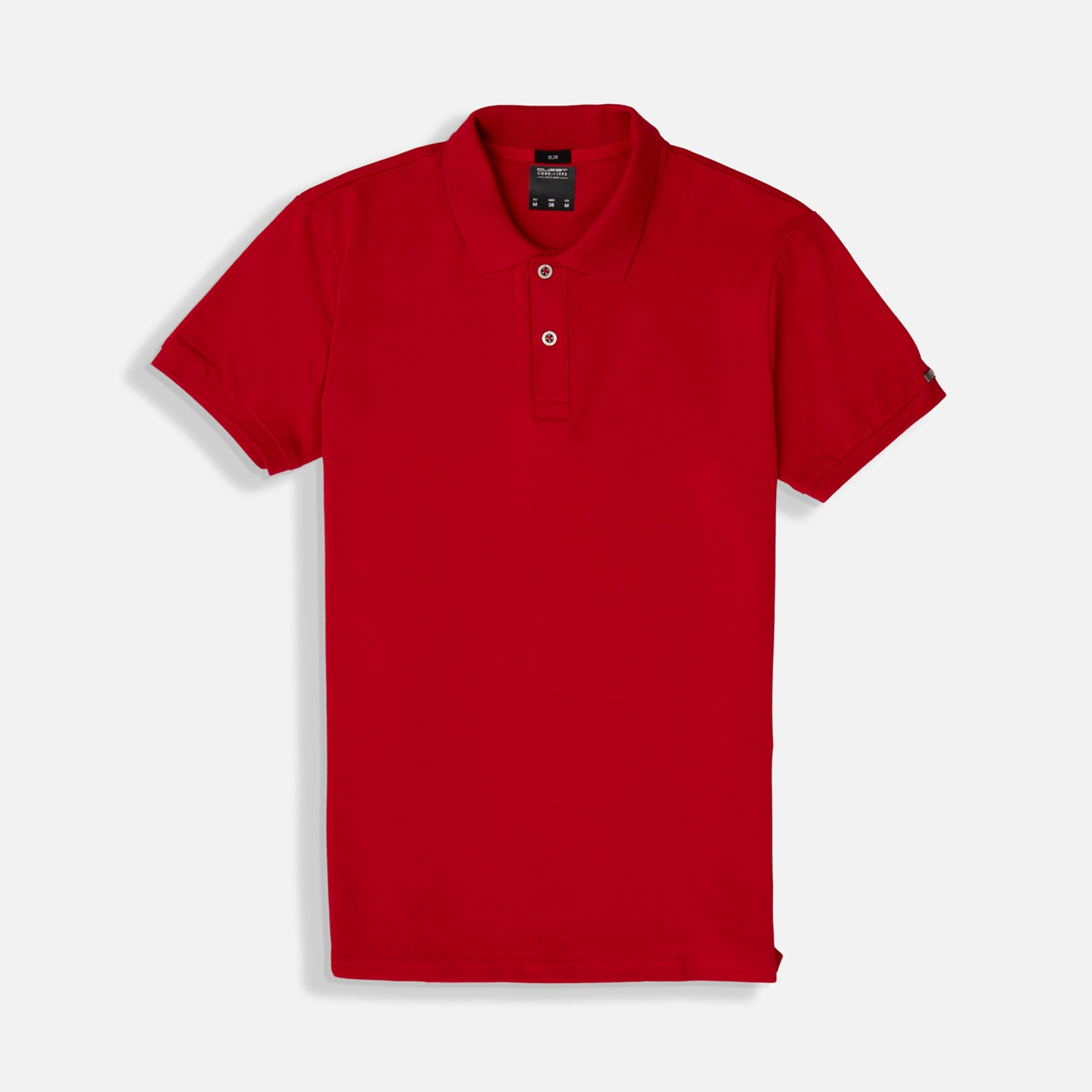 POLO MANGA CORTA COLOR ROJO