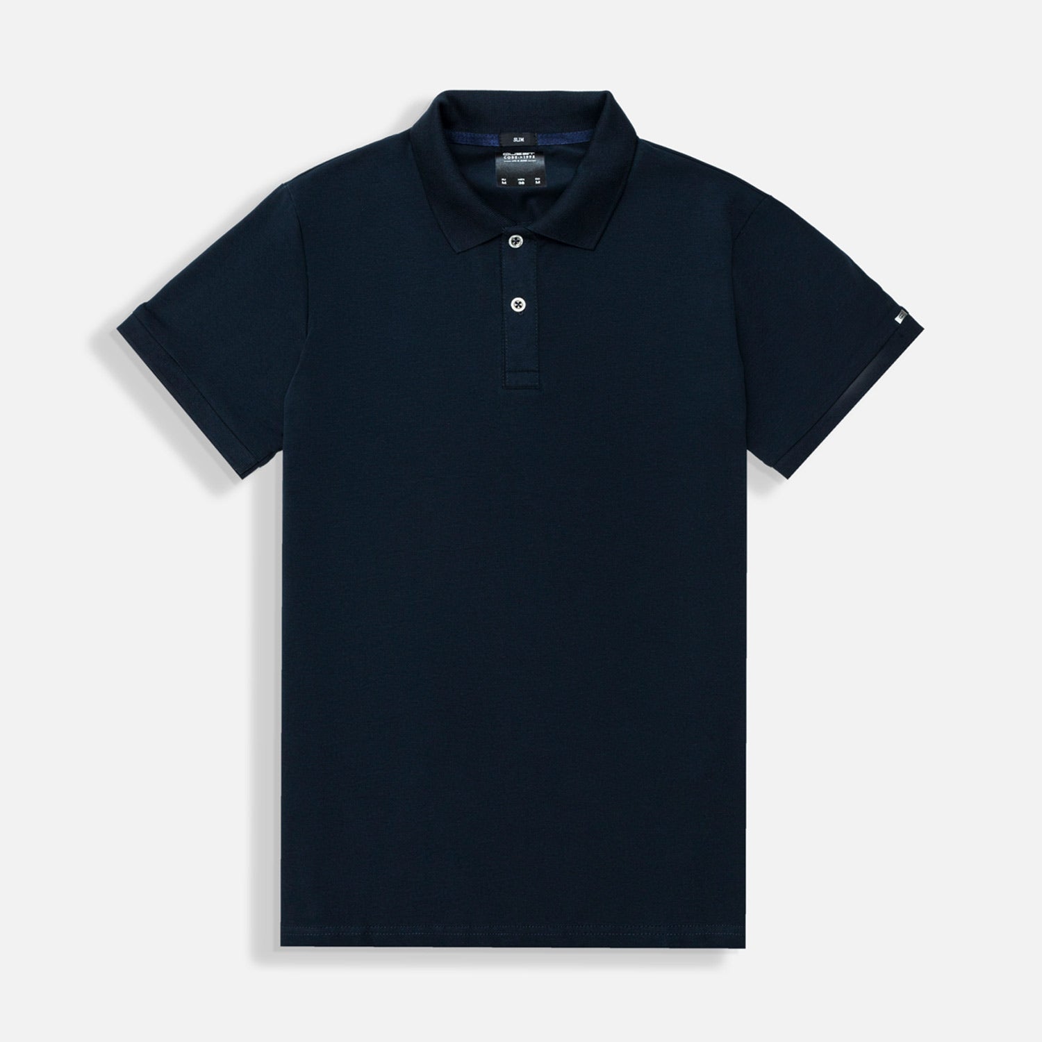POLO MANGA CORTA COLOR AZUL OSCURO