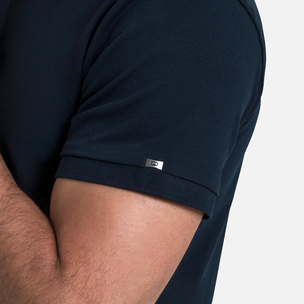 POLO MANGA CORTA COLOR AZUL OSCURO